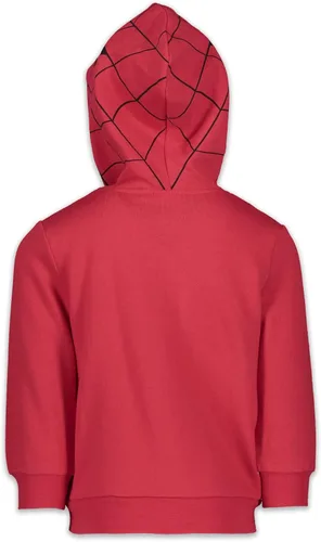 Vista 2 de Marvel Spider-Man Spider-Verse Venom - Sudadera con capucha y cremallera para niños pequeños y grandes