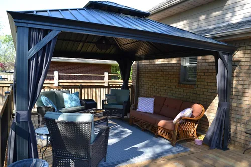 Vista 48 de Purple leaf - Gazebo para exteriores.