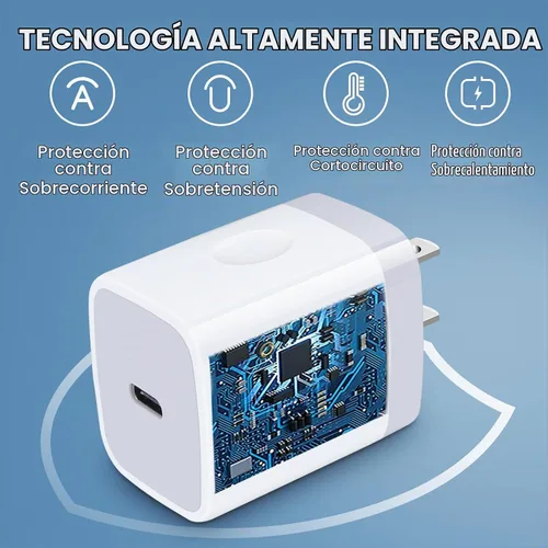 Vista 7 de Bloque de cargador rápido USB C Box para Samsung Galaxy A17 5G A16 A15/A54 1 blanco