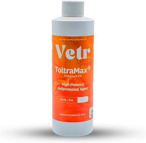 Vista 33 de Toltrazuril 2.5% para caballos, perros, gatos, 4.1 fl oz/4 onzas, para animales de cadena no alimentaria, alfalfa
