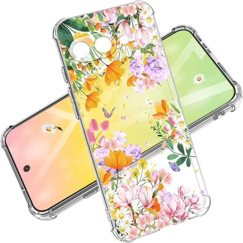 Vista 11 de for Google Pixel 7 Case，Google 7 Phone Case，for Girls Women Cover Design Dual Layer Slim Fit Drop Proof Impact Resistant Shockproof Clear Case