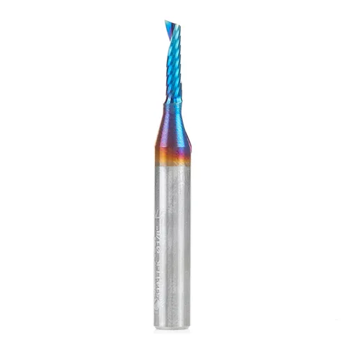 Vista 13 de Amana Tool Spektra 51412-K, 51412-K, 3/16 D x 5/8 CH x 3/16 SHK x 2 pulgadas de largo, acabado de espejo
