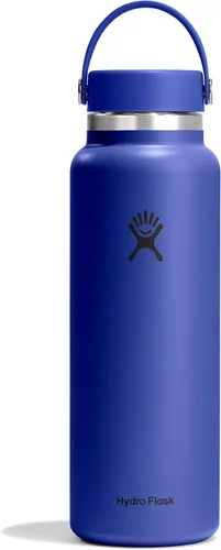 Vista 91 de Hydro Flask Botella de agua – Acero inoxidable aislado – Tapa flexible de boca ancha, antiderrames, a prueba de fugas y recargable en agave de 20