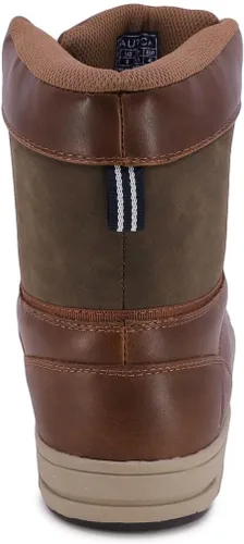 Vista 3 de NAUTICA Mens Weather-Resistant Snow, Insulated Duck Boot - Lace-Up Ankle Boots New Bedford(WideMedium Width)