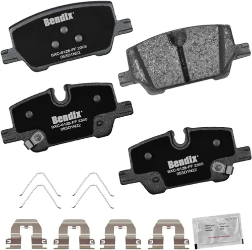 Vista 96 de Bendix Priority1 CFC154 - Juego de pastillas de freno de disco para Avanti II, Century, LeSabre, Regal, Riviera, chasis comercial, DeVille