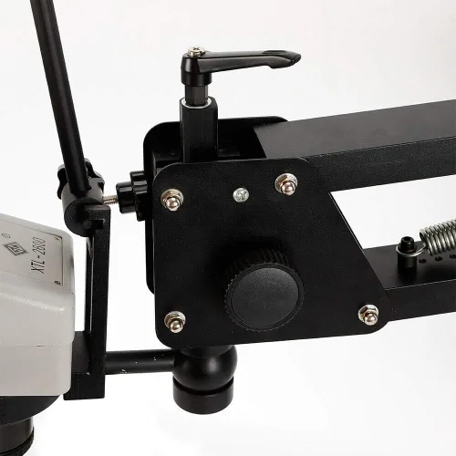 Vista 7 de Microscopio multidireccional con incrustaciones de espejo con soporte de resorte, microscopio de ajuste Herramienta de joyería de 3.031 in Zoom