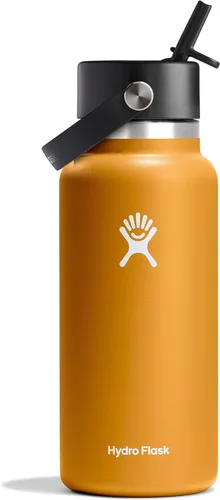 Vista 37 de Hydro Flask de boca ancha con tapa Flex de pajita de 24 onzas Agave