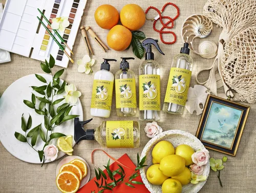 Vista 7 de Caldrea Vela perfumada, fabricada con aceites esenciales y otros ingredientes cuidadosamente elegidos, 45 horas de tiempo de combustión, aroma a