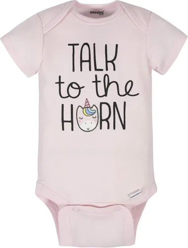 Vista 6 de Onesies Brand baby-girls 8-pack Short Sleeve Mix & Match Bodysuits