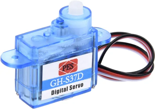 Vista 4 de YoungRC Micro 0.13 oz Servo GH-S37D Mini Servo Digital para Control Aeromodelación Aviones Dirección de Vuelo RC Avión Helicóptero Barco Coche 5