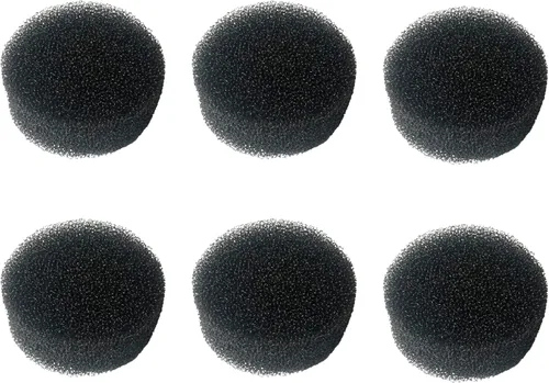 Paquete de 6 piezas de repuesto compatibles para compresor de aire de 2 pulgadas, filtro de admisión redondo, craftsman porter cable compresor de