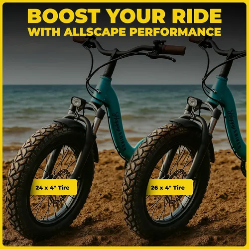 Vista 9 de Allscape - Neumáticos de bicicleta eléctrica de 20 x 4.0 pulgadas, neumáticos de bicicleta resistentes de 20 pulgadas para bicicletas eléctricas