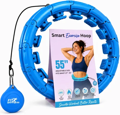 Vista 19 de Infinity Weighted Hula Hoop for Adults Weight Loss, Smart Exercise Hola Circle Hoop for Women Abs Workout