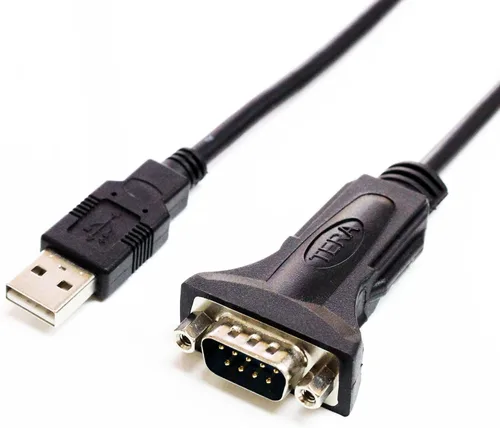 Vista 8 de Tera Grand - Cable adaptador USB 2.0 a RS232 Serial DB9 de 3 pies - Compatible con Windows 11, 10, 8, 7, Vista, XP, 2000, 98, Linux y Mac