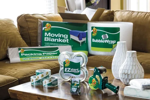 Vista 9 de Rollo de burbujas para protección de embalaje Duck, Transparente