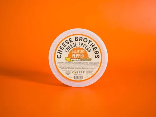 Vista 5 de Cheese Bros. Queso de arándano y nuez para untar Hecho a mano en Wisconsin Paquete de 6 8 onzas cada paquete