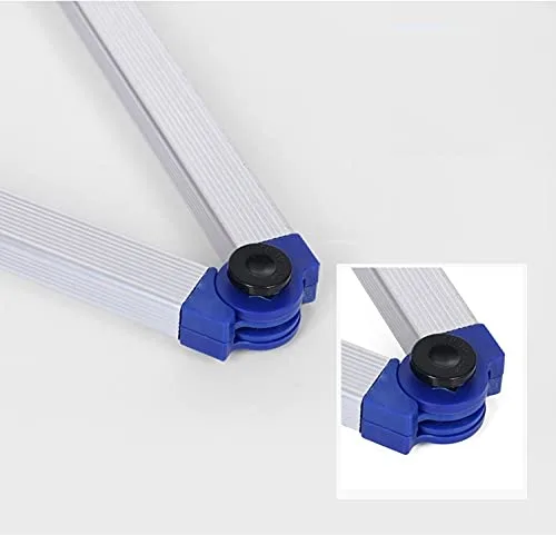 Vista 3 de Herramienta de alcance de agarre, 40 pulgadas, plegable, ligera, ayuda de alcance de aluminio con agarre de goma giratorio, extensor de brazo largo