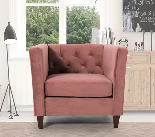 Vista 4 de Muebles modernos clásicos capitoné de tres plazas tapizados de tela de terciopelo para habitación, cómodos sofás de oficina, mini sofás, asiento