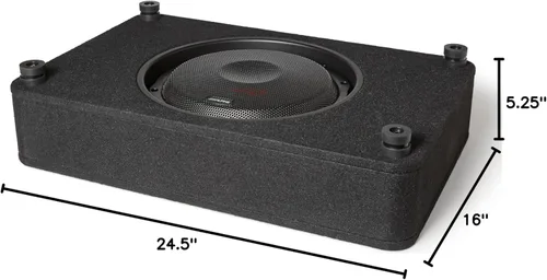 Vista 7 de Alpine RS-SB12 12" Halo R-Series R2 Caja de subwoofer precargada