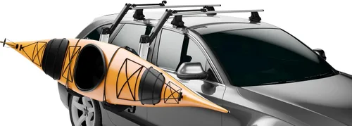 Vista 5 de Thule Hullavator Pro Rooftop Kayak Carrier Negro (Black New)