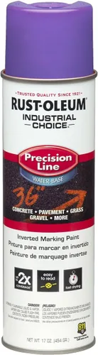 Rust-Oleum Industrial Choice - Pintura de marcado de campo, 17 onzas, color morado fluorescente