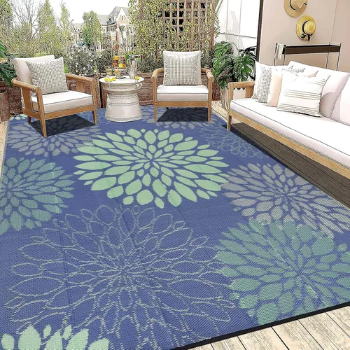 Vista 22 de Ileading Alfombra de exterior para patios 5'x8