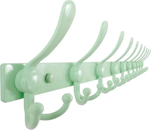 Vista 35 de Dseap Perchero de pared 2.0 Pro: resistente 300% más grueso, montaje en perno de 16 pulgadas, ganchos de pared de acero inoxidable para ropa