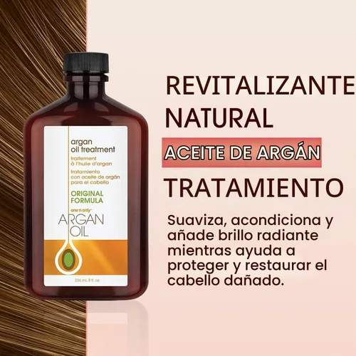 Vista 3 de Tratamiento con aceite de argán, 2 onzas