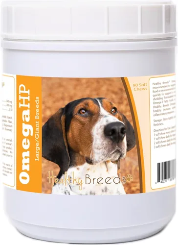 Vista 29 de Healthy Breeds Affenpinscher Omega HP - Masticables suaves para piel y pelaje, 60
