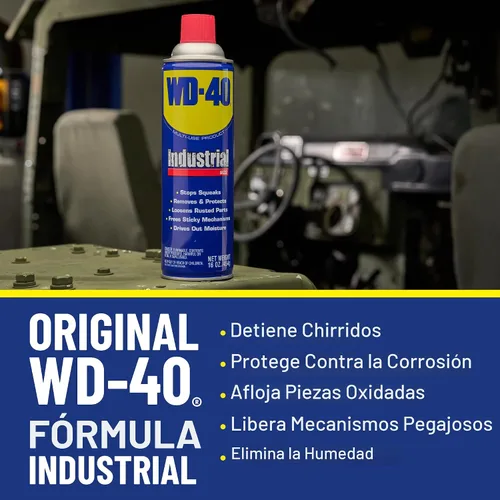 Vista 5 de WD-40 Producto multiuso, tamaño industrial, 16 OZ