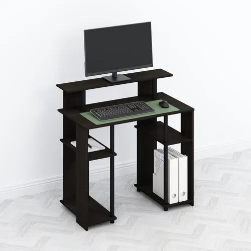 Vista 8 de Furinno Turn-N-Tube - Estante de almacenamiento multiusos de 3 niveles sin herramientas