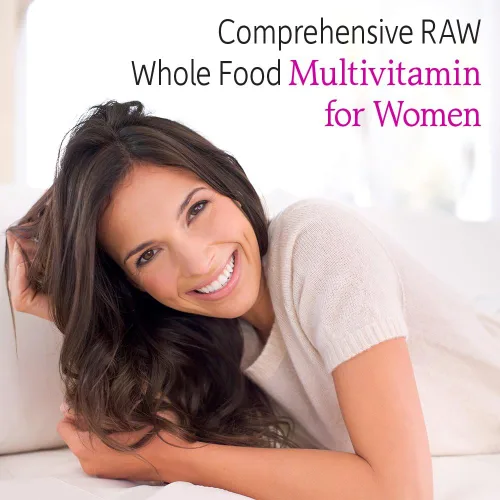 Vista 7 de Jardín de vida Vegetariana Suplemento Multivitamínico para Mujeres, Vitamina Código toda Raw Vitamina alimentaria de mujeres con Probióticos