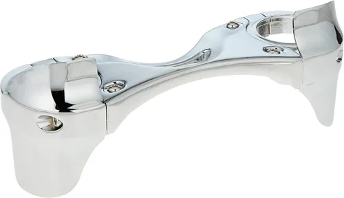 Kuryakyn Accesorio de acento de motocicleta 7339: soporte de horquilla frontal Gen 2 para Honda Gold Wing GL1800 2001-17, motocicletas F6B, cromo