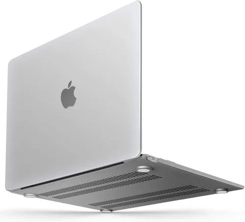 Vista 12 de IBENZER Compatible con MacBook de 12 pulgadas, carcasa rígida para Mac de 12 pulgadas con pantalla Retina modelo A1534 2020 2019 2018 2017 2016 Negro