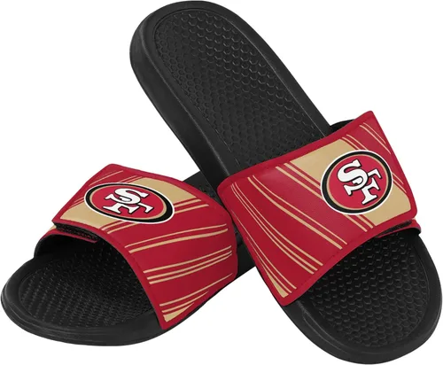 Vista 19 de FOCO mens NFL Team Logo Legacy Sport Slide Sandals