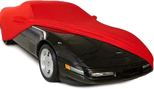 Vista 21 de C4 Corvette - Funda para interior de automóvil, satén elástico Ultraguard de ajuste personalizado, el mejor ajuste de gama alta con bolsa