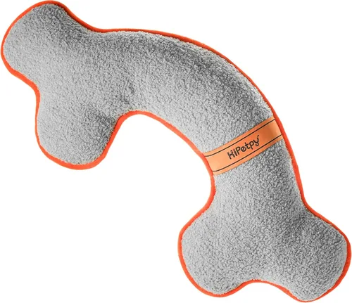 HiPetpy Almohada de cama para perros, almohadas suaves para perros, soporte para la cabeza y el cuello para perros, niños, adultos, almohadas Gris