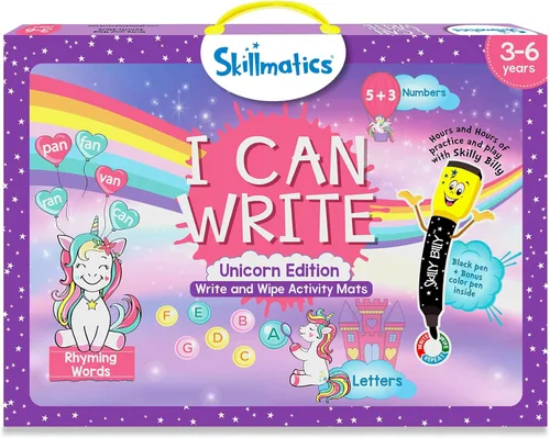 Vista 16 de Skillmatics I Can Write - Actividades de aprendizaje preescolar reutilizables, juguete educativo y juego, suministros de regreso a clases, regalos