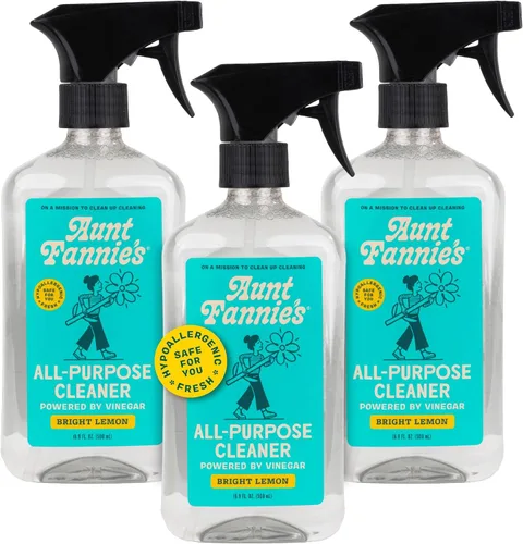 Vista 11 de Aunt Fannie´s - Vinagre de limpieza multiusos, 16.9 onzas / 500 ml.; limpiador multiusos en espray para superficies