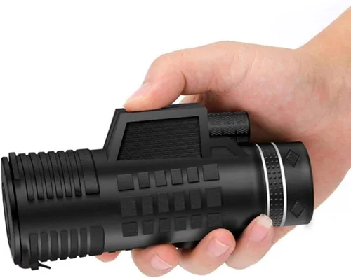 Vista 2 de Portable Binoculars High Power 50x60 Monocular Telescope, High Monocular Compact with Monocular BAK4 Prism Lens with Smartphone Adapter and Tripod