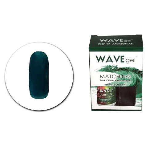 Vista 131 de WAVEGEL Soak-0ff - Juego de esmalte de uñas y gel a juego - Falu Coffee - W161-161 I 0.5 onzas