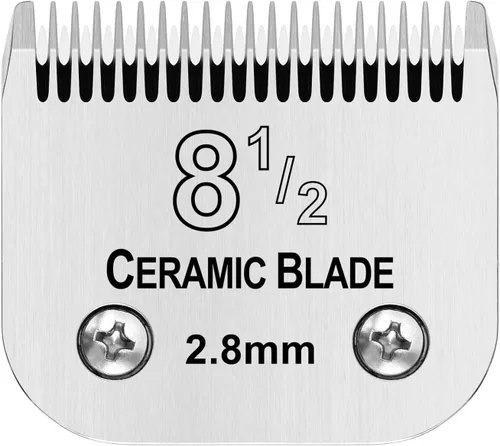 Vista 40 de Cuchillas desmontables para cortapelos de mascotas/perros, compatibles con Andis tamaño 4FC, longitud de corte 3/8" (9.5mm), la mayoría