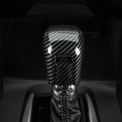 Vista 6 de Thenice para Honda Civic de 10ª generación, cubierta de palanca de cambio CVT de transmisión automática, accesorios interiores compatibles con Honda