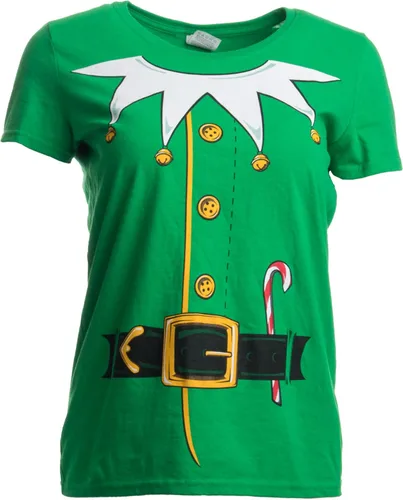 Vista 10 de Camiseta de disfraz navideño para mujer, camiseta de Halloween y Navidad pirata para mujer