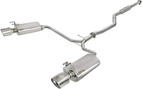 aFe 49-36609 - Sistema de escape de acero inoxidable 304 con puntas pulidas para motor Honda Accord Coupe EX-L V6-3.5L