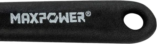Vista 3 de MAXPOWER Juego de 2 llaves ajustables, llave móvil profesional con mango de inmersión doble, forjada con acabado cromado, métrica/SAE, incluye 6