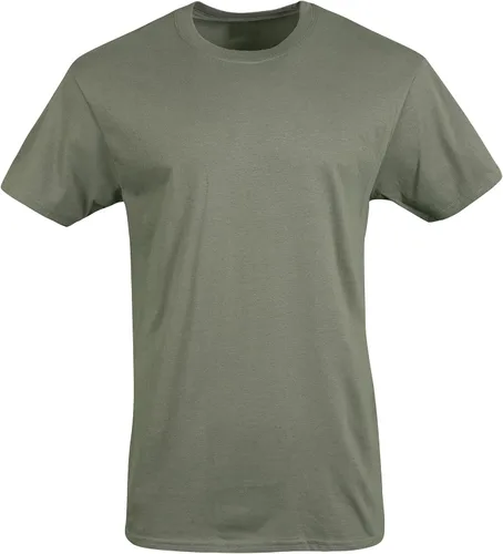 Vista 5 de Gildan Camisetas de cuello redondo, paquete múltiple, estilo G1100, para hombre
