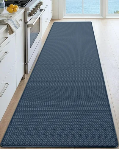 Vista 43 de DEXI Alfombrillas de Cocina Acolchadas Anti Fatiga, 17x59, Alfombra de Pasillo para Estar de Pie Impermeable, Espuma Viscoelástica Cómoda Acolchada