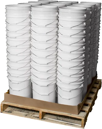 Vista 22 de ePackageSupply Cubo de 5 galones – Cubo de grado alimenticio, agarre de mango de metal, sin BPA, cubo de plástico HDPE resistente de 90 mil, Negro