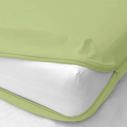 Vista 11 de Sábana bajera ajustable con cremallera, tamaño individual, bolsillo profundo de 8 pulgadas, sábana inferior de microfibra cepillada de calidad